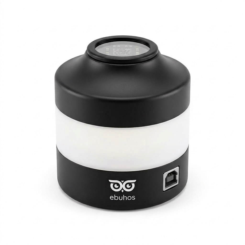 Lector 4K E-BUHO Scan con arandela de zafiro